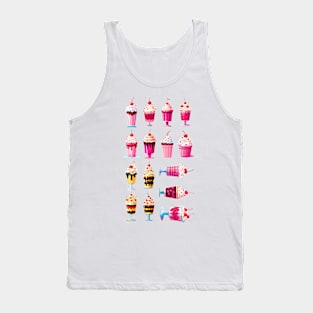 Cherry Ice Cream Tank Top